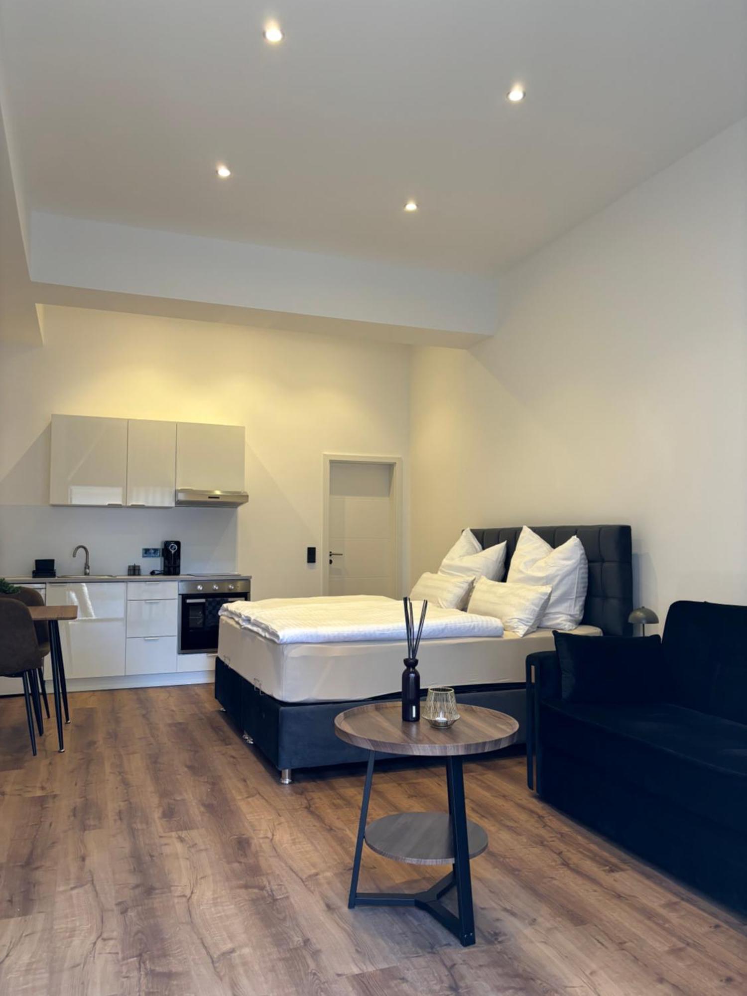 Luxus Apartment Mit Whirlpool In Киль Экстерьер фото